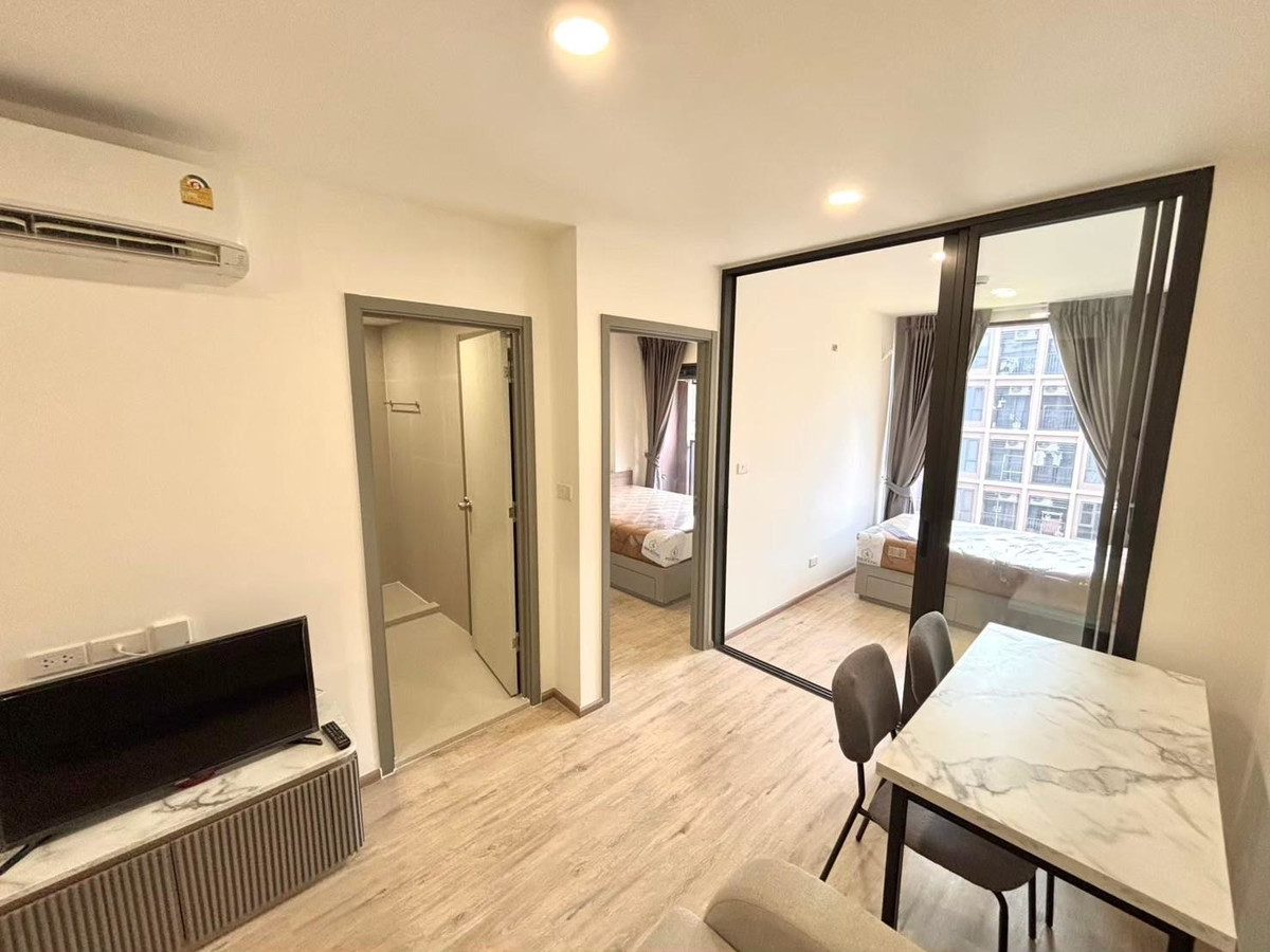 For RentCondoChaengwatana, Muangthong : For rent, Wonder Kaset project (Oneder Kaset), complete list of furniture - electrical appliances in the room.