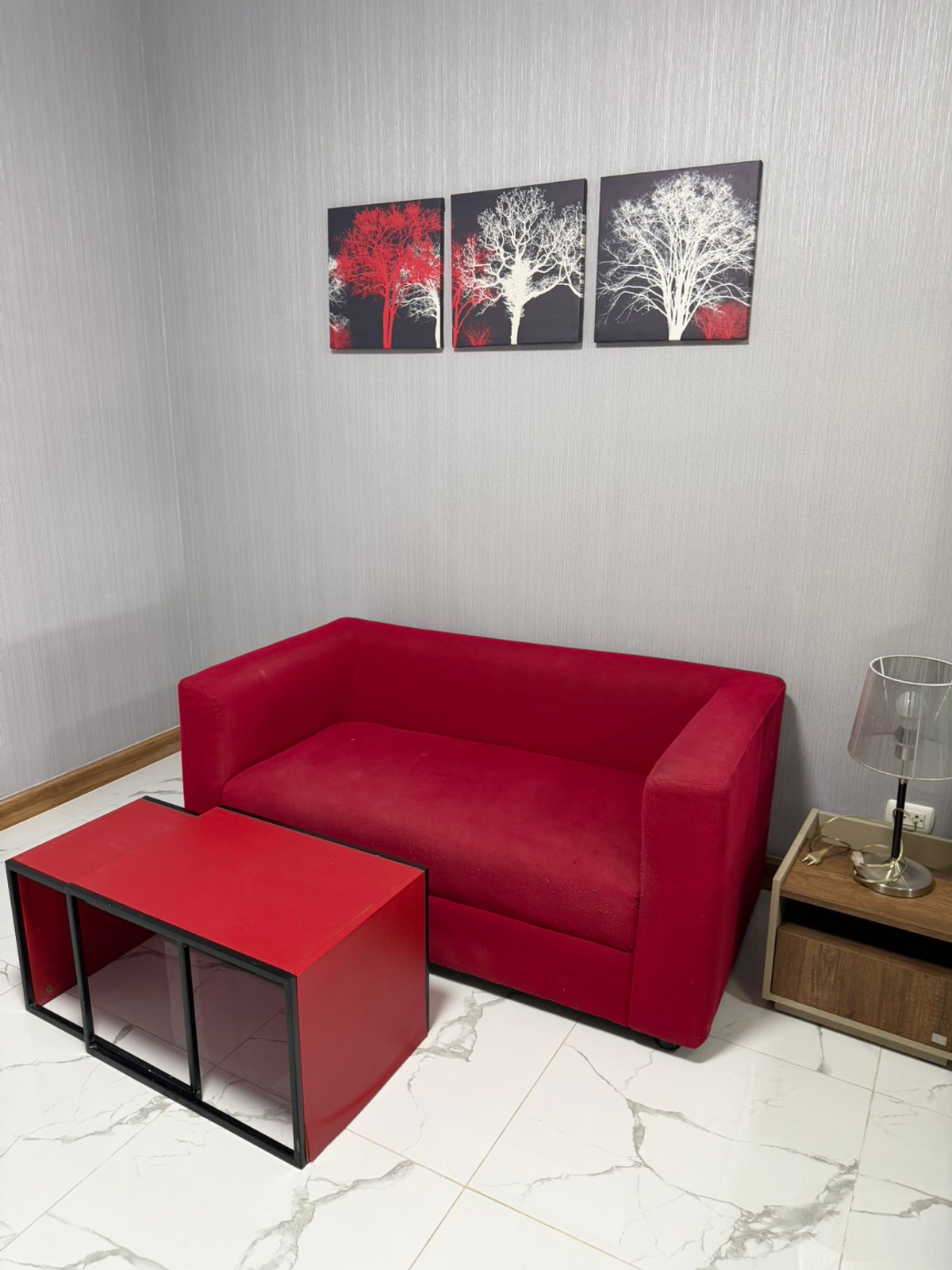 For RentCondoPattanakan, Srinakarin : Condo for rent, Supalai Park Srinakarin, beautiful room, decorated, fully furnished, ready to move in.