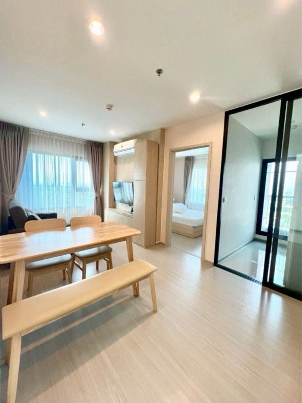 For RentCondoSamut Prakan,Samrong : For rent Aspire Erawan Prime 19,000฿/month (2 bedrooms, 1 bathroom)
