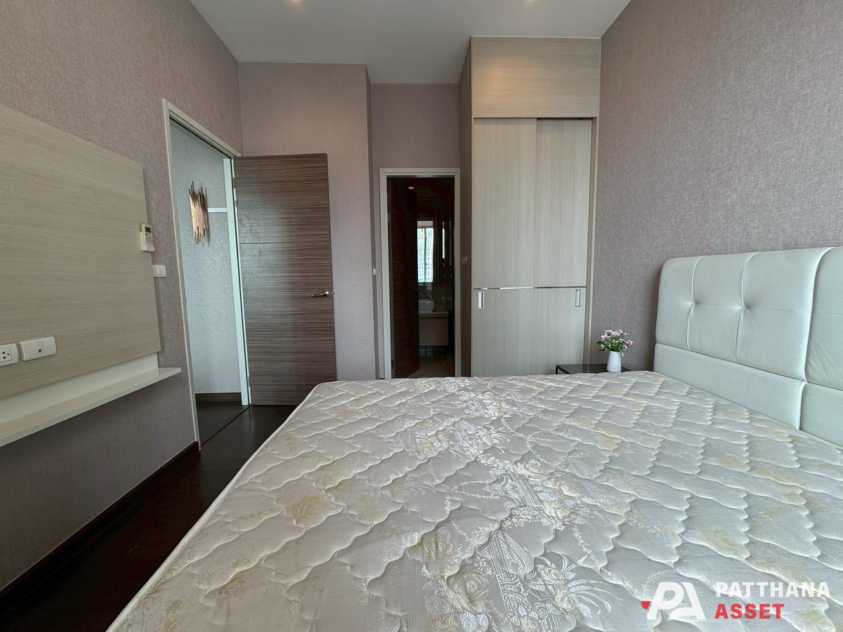 For RentCondoRama9, Petchburi, RCA : Q Asoke – 2 bedrooms for rent, beautiful room, good condition, like new.