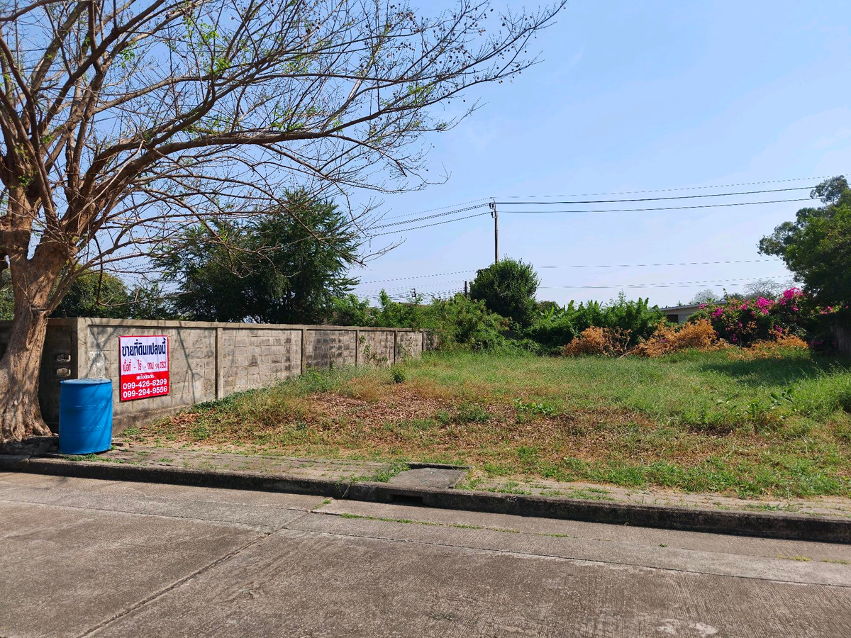 For SaleLandPhutthamonthon, Salaya : Land for sale in Krisada Nakhon Village, Pinklao, Soi Nopparat 13/5, area 91 sq m, price 28,00 baht per sq m.