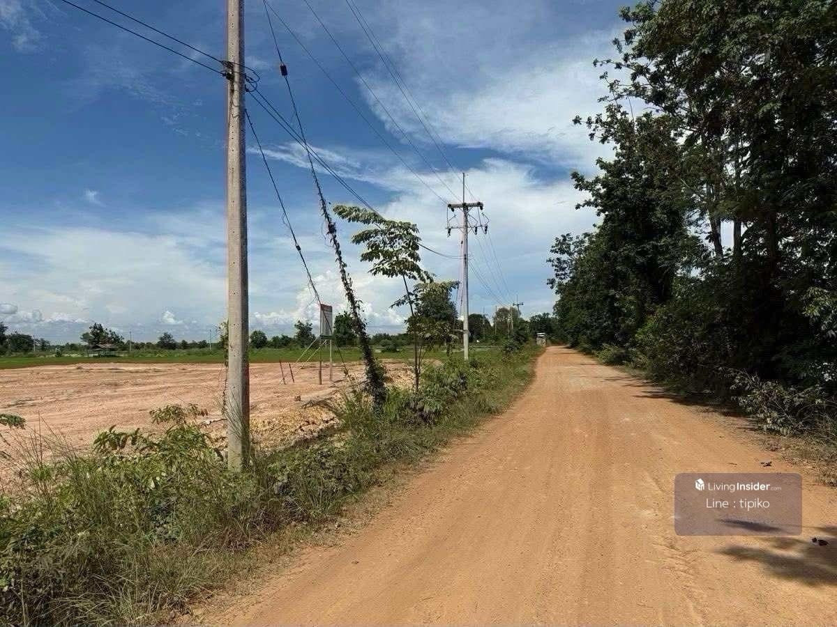 ขายที่ดินสุโขทัย : ขายที่ดิน ต.บ้านกล้วยจ.สุโขทัย ติดถนน ห่างบิ๊กซี10นาที