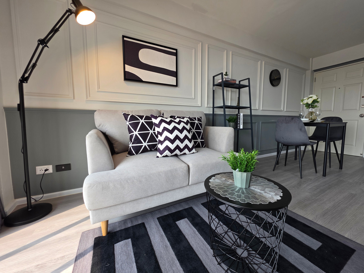 ขายคอนโดนวมินทร์ รามอินทรา : SF136 ขาย SPN resident ซ.นวมินทร์ 95 ห้องเก๋ๆ  ⏫ ของมันต้องมี