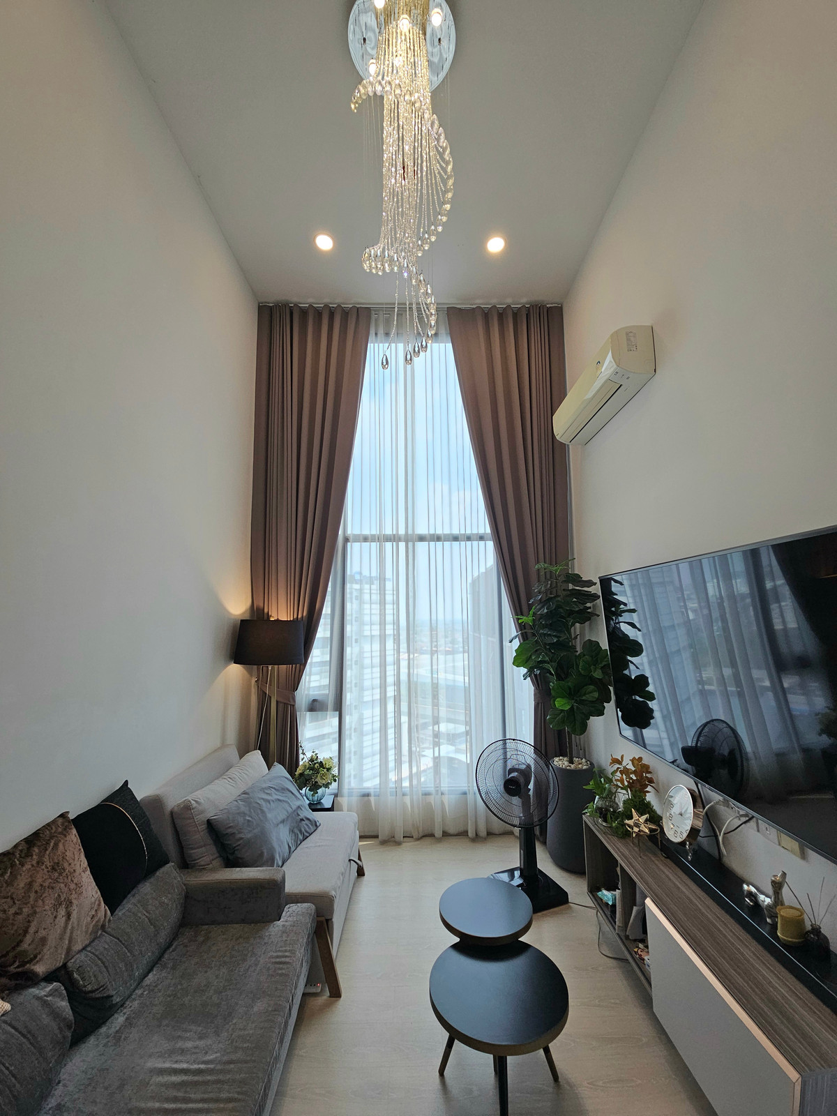 For SaleCondoVipawadee, Don Mueang, Lak Si : Condo for sale Knightsbridge Phahon Yothin Interchange, size 53.8 sq m, Duplex room, near 2 BTS lines.