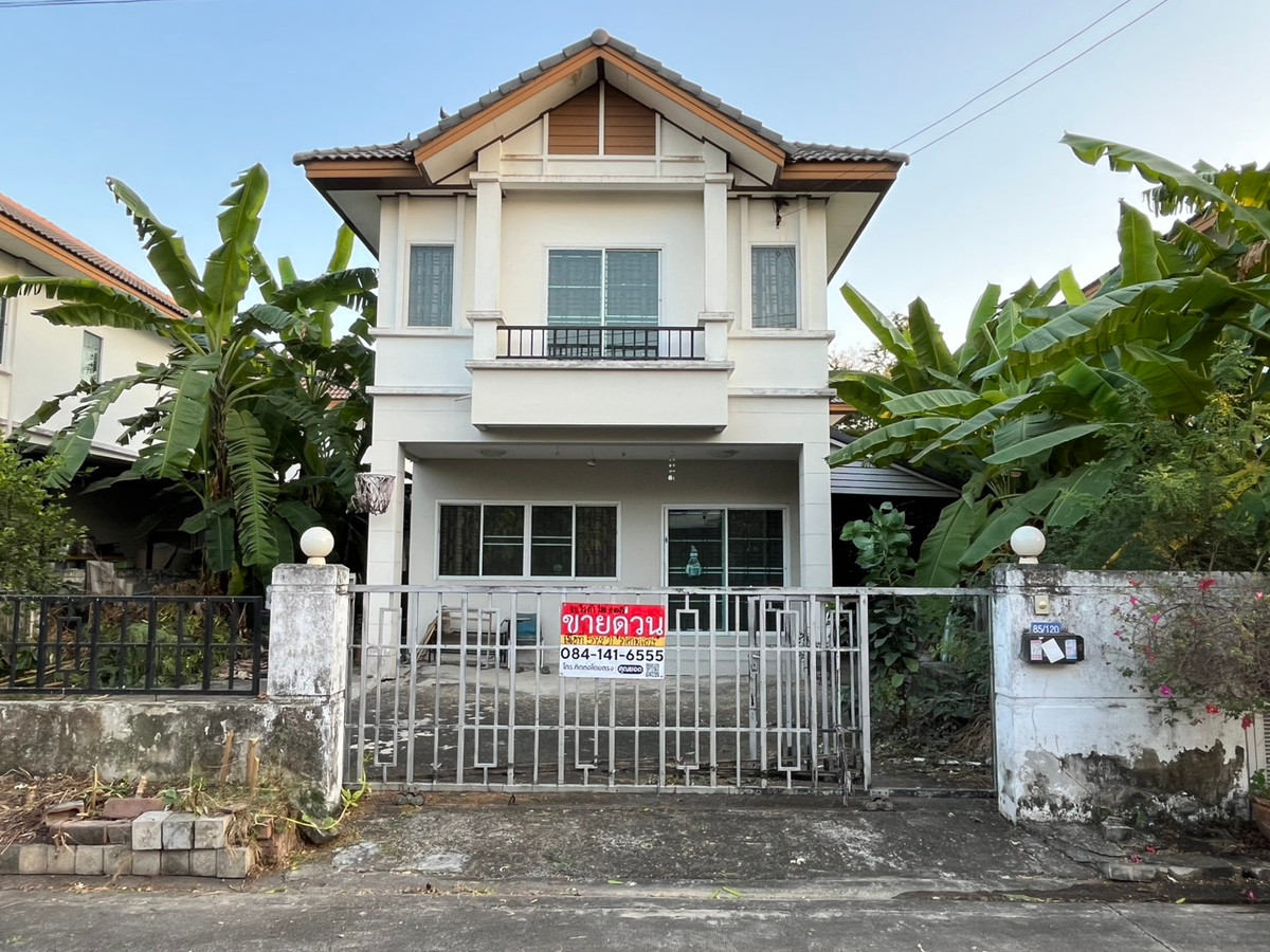 For SaleHousePathum Thani,Rangsit, Thammasat : BL099|2-story detached house, Vista Ville Klong 8 project, Vista Ville, Vista Ville Rangsit-Klong 8, Lam Luk Ka Subdistrict, Lam Luk Ka District, Pathum Thani 12150 (price 1,890,000 baht)