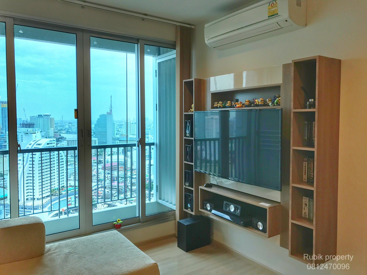 คอนโดสาทร นราธิวาส : 🏙 Rhythm Sathorn | ห้องวิวแม่น้ำเจ้าพระยา ชั้นสูง ฝั่ง ICONSIAM RB1619