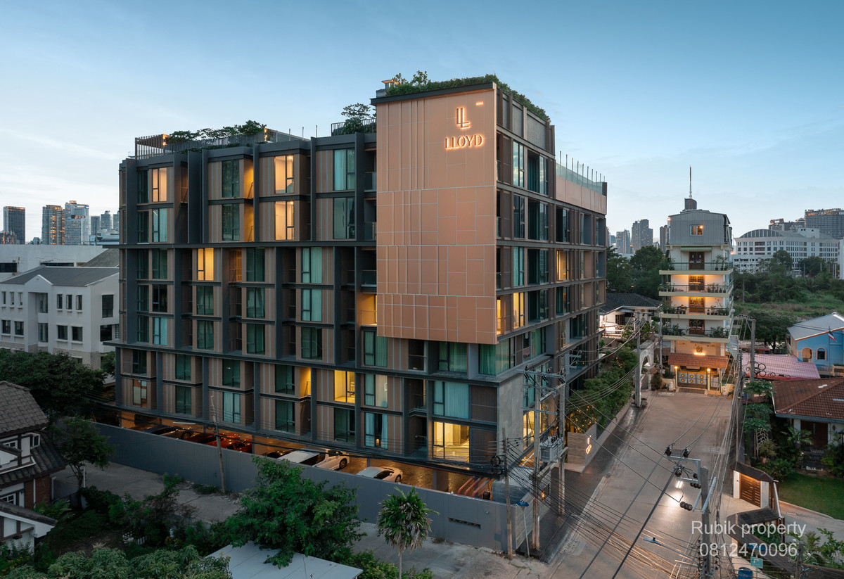 ให้เช่าคอนโดพระราม 9 เพชรบุรีตัดใหม่ RCA : 🏢 LLOYD SOONVIJAI – THONGLOR ✨ คอนโดใหม่เอี่ยม ใกล้ รพ.กรุงเทพ แค่ 86 เมตร! RB1613