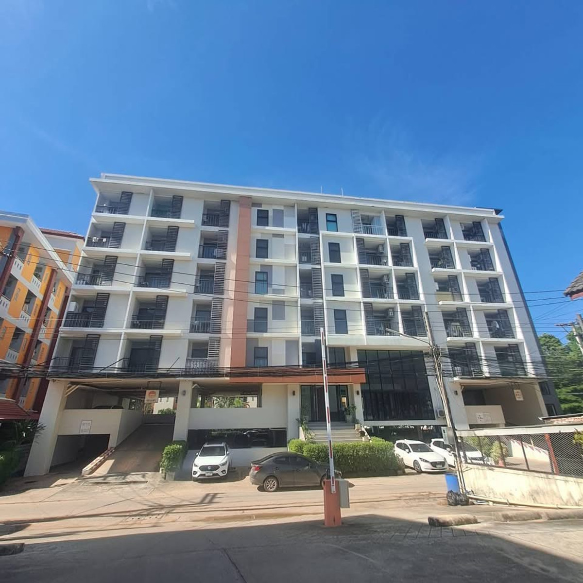 For RentCondoKhon Kaen : Condo for rent near Khon Kaen University, Kangsadan side, near Srinakarin Hospital. Soi Wat Pa Adulyaram