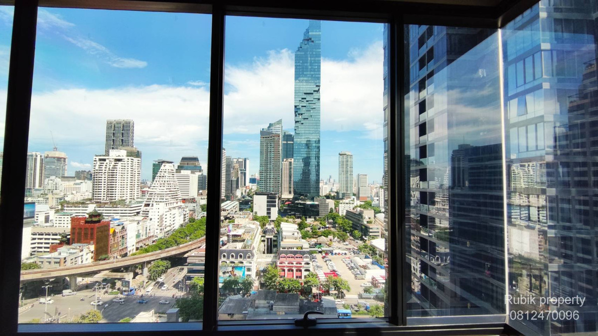 For RentCondoSilom, Saladaeng, Bangrak : 🏙 For rent | Condo M Silom, luxury condo in the heart of Silom, Mahanakhon view (Mahanakhon) RB1614