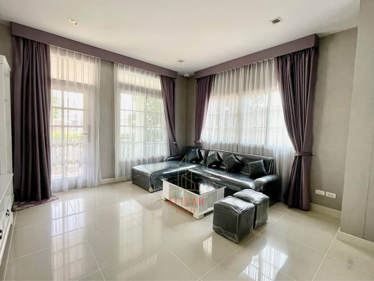 HouseNawamin, Ramindra : RH014426 For sale/rent, 2-story detached house, 3 bedrooms at Burasiri Panyaindra.