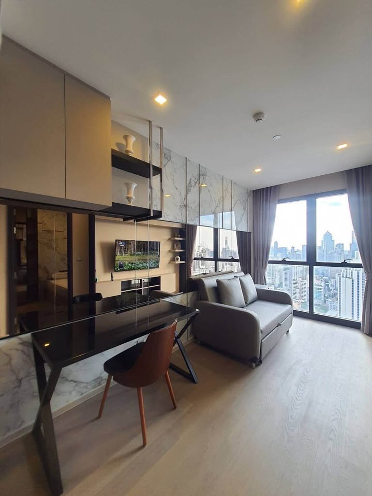 ให้เช่าคอนโดสุขุมวิท อโศก ทองหล่อ : 27k✨|Ashton Asoke - 1 Bedroom high floor ใกล้ Terminal21  