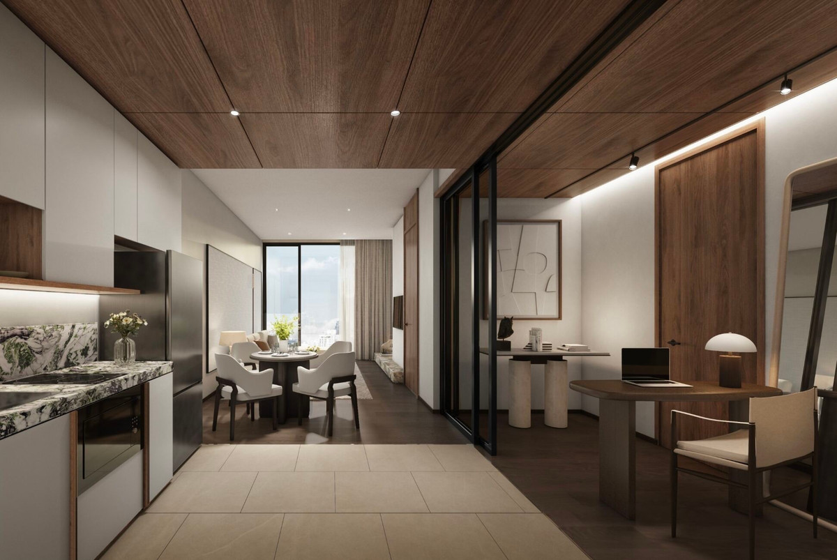 Sale DownCondoSilom, Saladaeng, Bangrak : Selling down payment Romm Convent, room 1 Bedroom Plus (owner selling it himself)