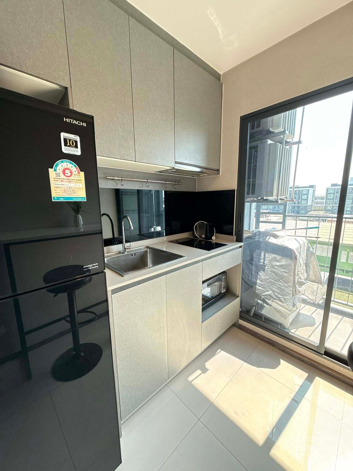 For RentCondoOnnut, Udomsuk : 🏙 For rent Ideo Sukhumvit 93 (Ideo S93) 🚆 Next to BTS Bang Chak, only 50 m. (Skywalk, direct connection) RB1617
