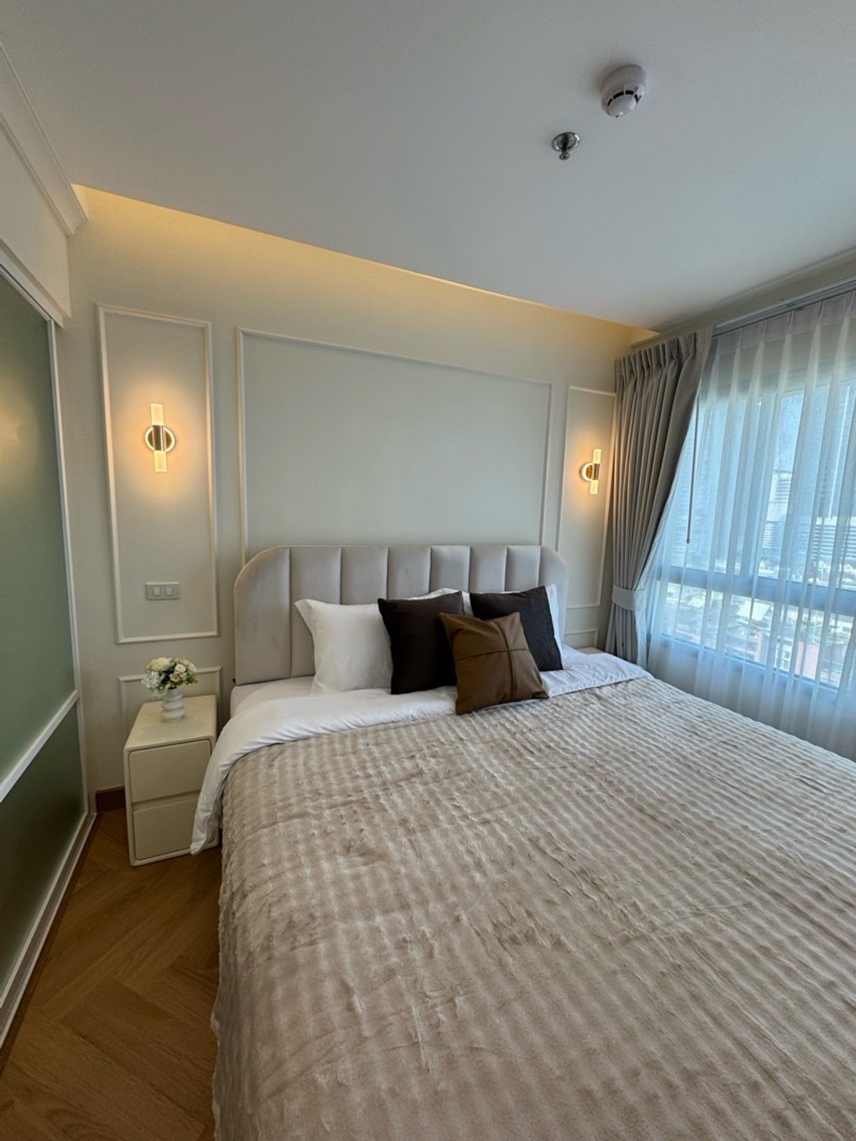 For SaleCondoRama9, Petchburi, RCA : For sale, price only 3.29 million baht, renovated room, ready to move in Lumpini Place Rama 9