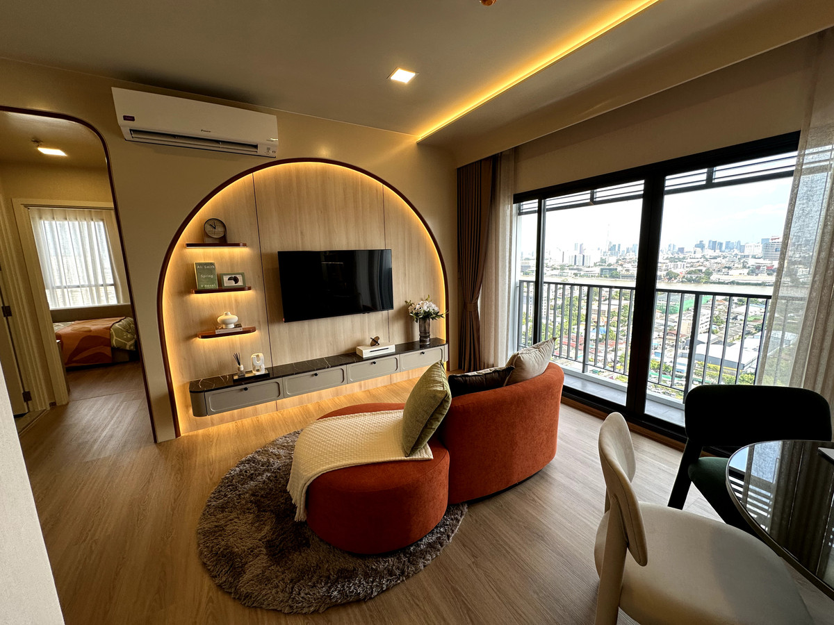 ขายคอนโดปิ่นเกล้า จรัญสนิทวงศ์ : ✅ มีห้องแน่นอน ✅ [เจ้าของขายเอง] Chapter One Spark ห้องใหม่ วิวแม่น้ำดีที่สุดในอาคาร ชั้นสูงที่สุด