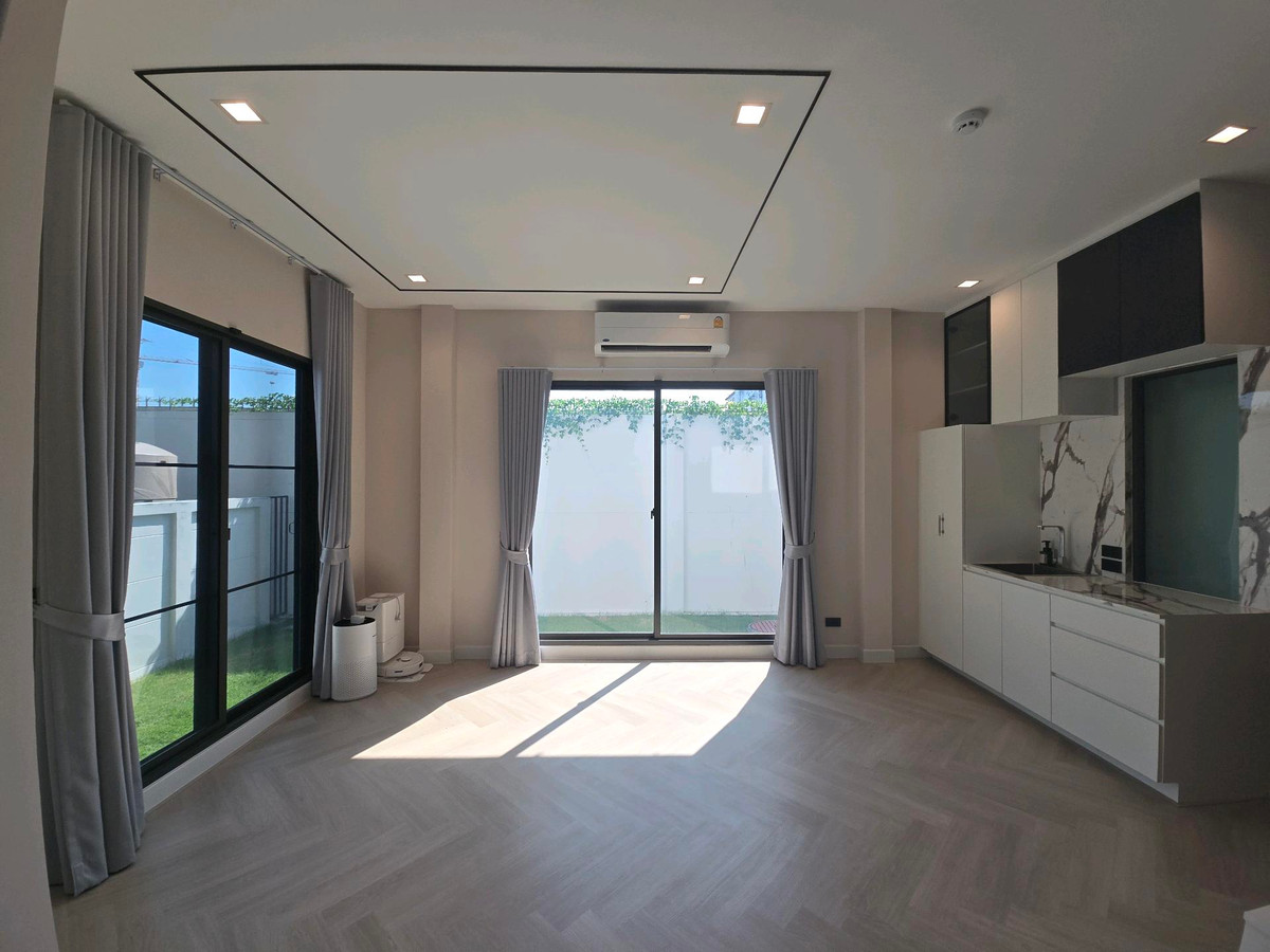 บ้านบางนา แบริ่ง ลาซาล : ขาย/เช่า บ้านเดี่ยว Bangkok Boulevard บางนา กม. 5 แต่งครบ พร้อมอยู่