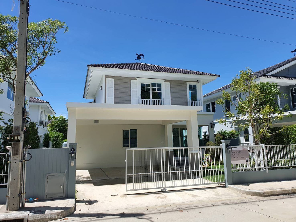 ขายบ้านสมุทรปราการ สำโรง : ขายบ้านเดี่ยว วิลลาจจิโอ บางนา - เทพารักษ์ ใกล้ บิ๊กซี เพลส บางพลี เพียง 5 นาที