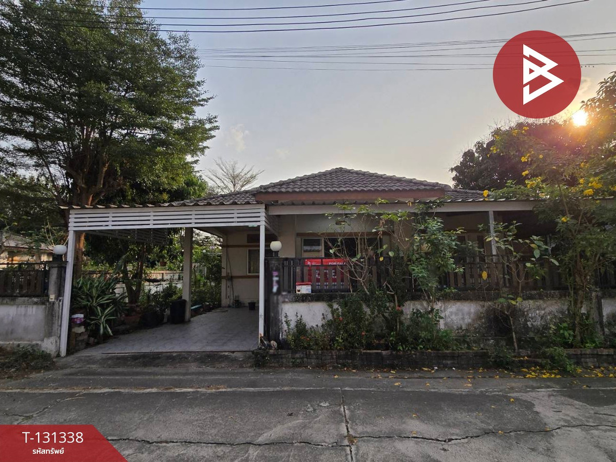 For SaleHousePattaya, Bangsaen, Chonburi : Single house for sale Prachachai Village 2, Chonburi