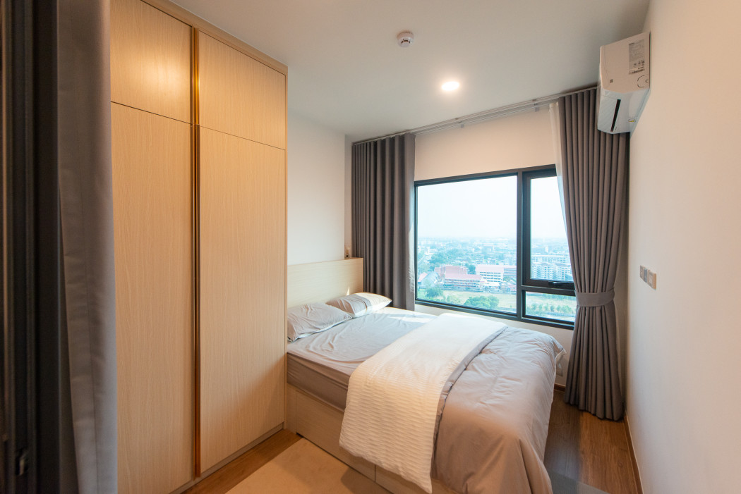 For RentCondoRamkhamhaeng, Hua Mak : Condo for rent, The Livin Ramkhamhaeng, fully furnished, near The Mall Bangkapi, 32 sq m.