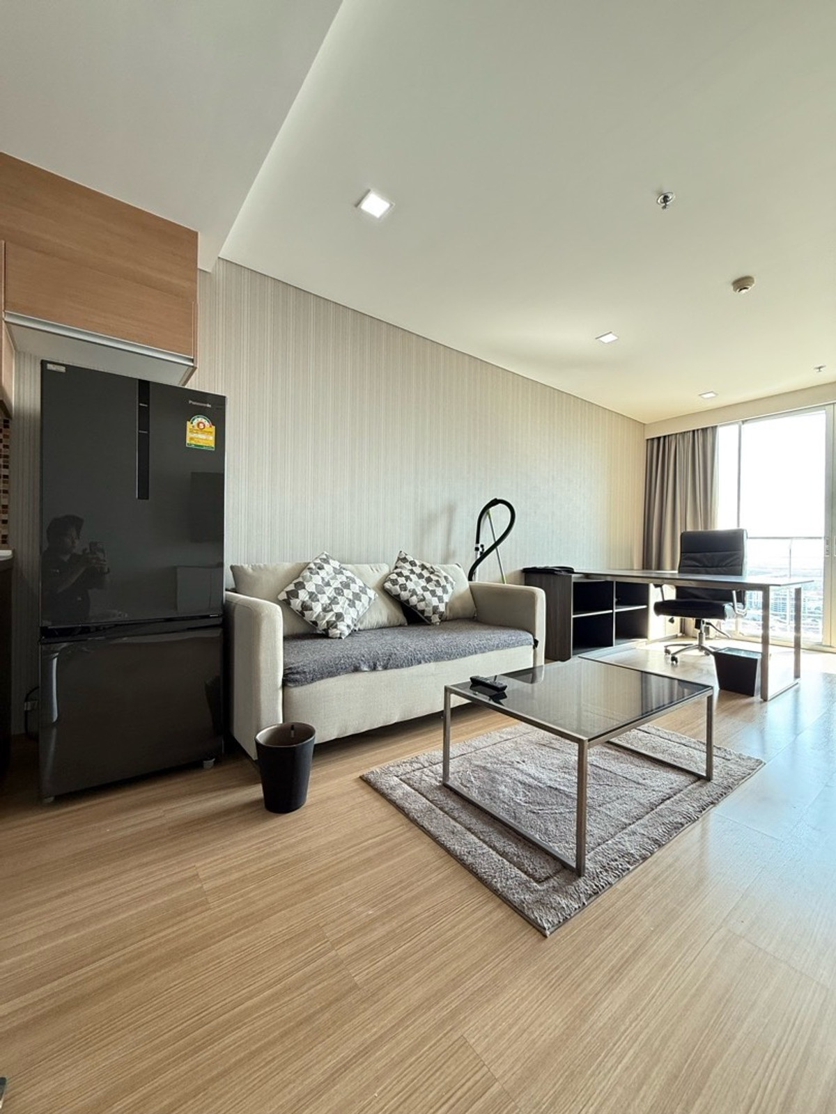 For RentCondoOnnut, Udomsuk : 🏬 Le luk Condominium (Le Luk) for rent‼️1Br 1Bath 52 sq.m. river view..high floor does not block view + Bathtub 🛁