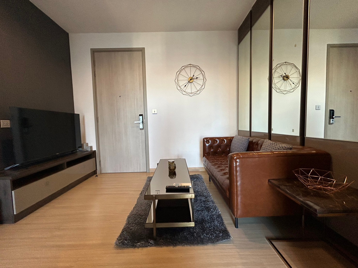 For RentCondoOnnut, Udomsuk : ♨️Closed kitchen💛💙(for rent)Whizdom Connect Sukhumvit ​🌈next to 101 True Digital Park🚝 300 m. BTS Punnawithi