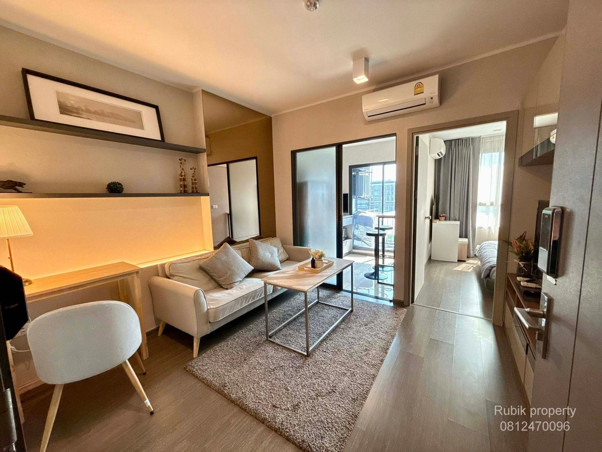 For RentCondoOnnut, Udomsuk : 🏙 For rent Ideo Sukhumvit 93 (Ideo S93) 🚆 Next to BTS Bang Chak, only 50 m. (Skywalk, direct connection) RB1617