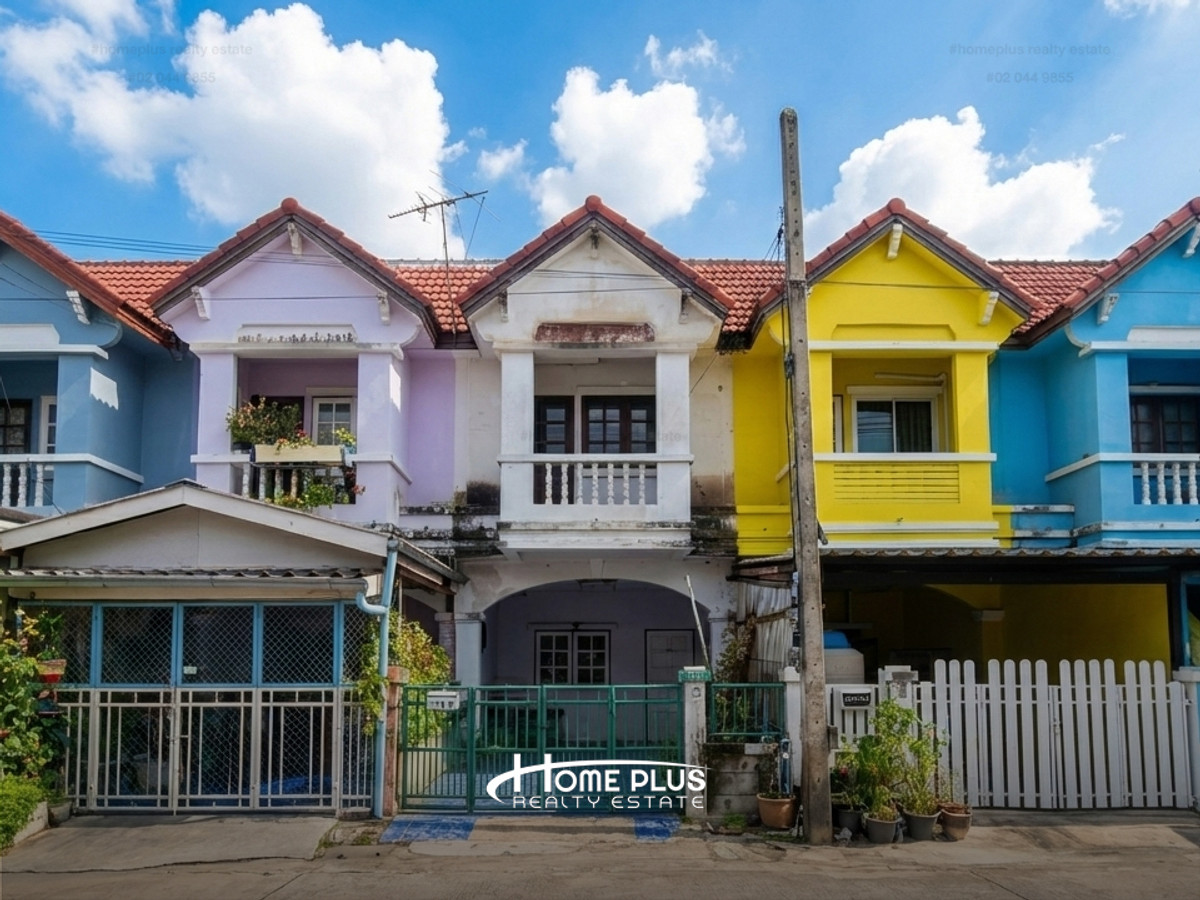 ขายทาวน์โฮมอยุธยา : ทาวน์เฮาส์ 2 ชั้น หมู่บ้านสรานคร เชียงรากน้อย บางปะอิน อยุธยา