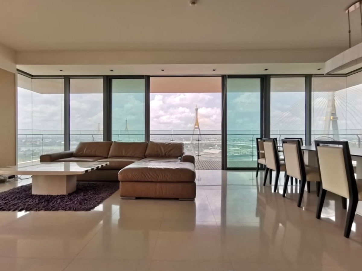 For RentCondoRama3 (Riverside),Satupadit : For rent, luxury condo with river view, The Pano Rama 3.