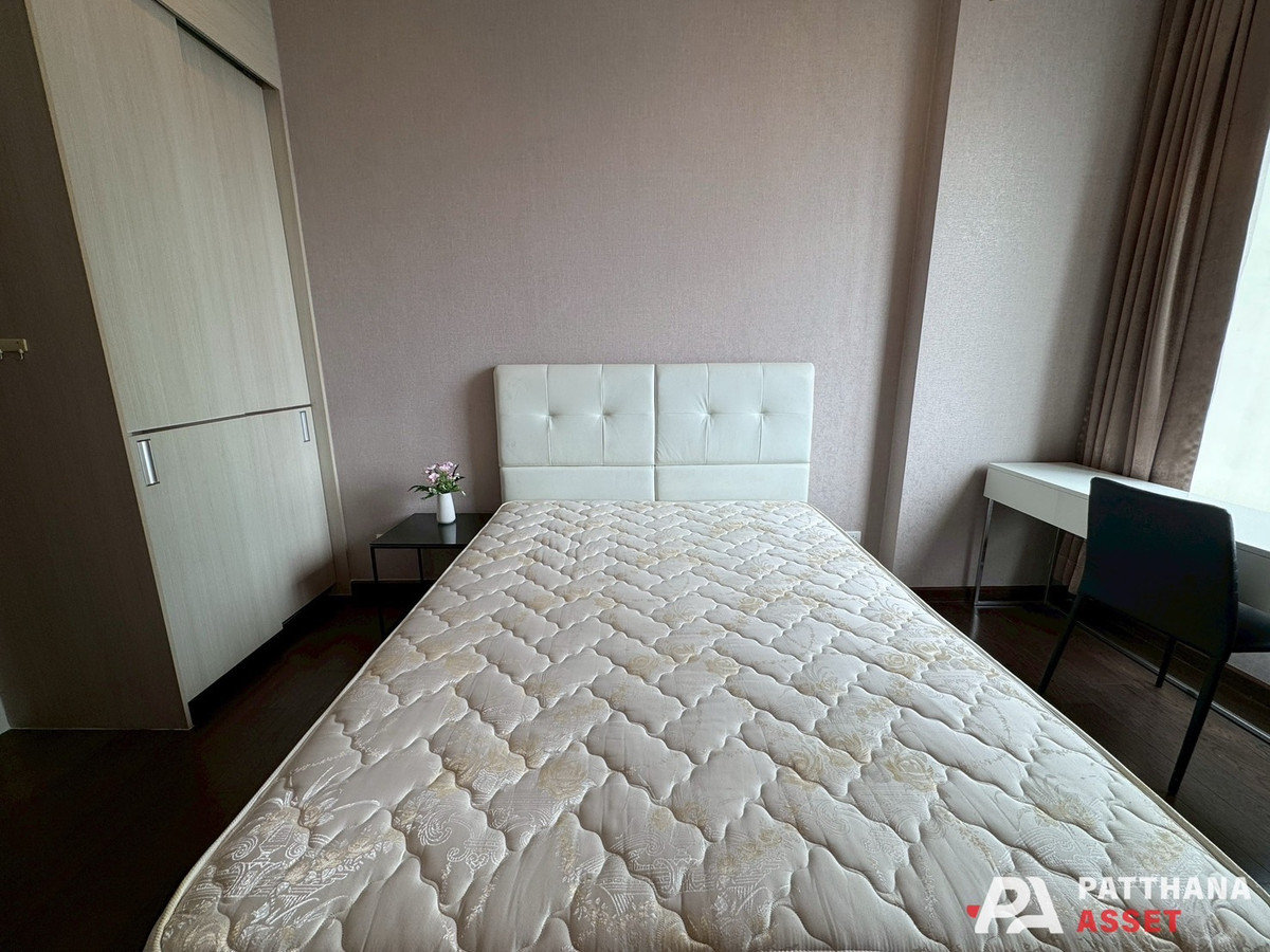 For RentCondoRama9, Petchburi, RCA : Q Asoke – 2 bedrooms for rent, beautiful room, good condition, like new.