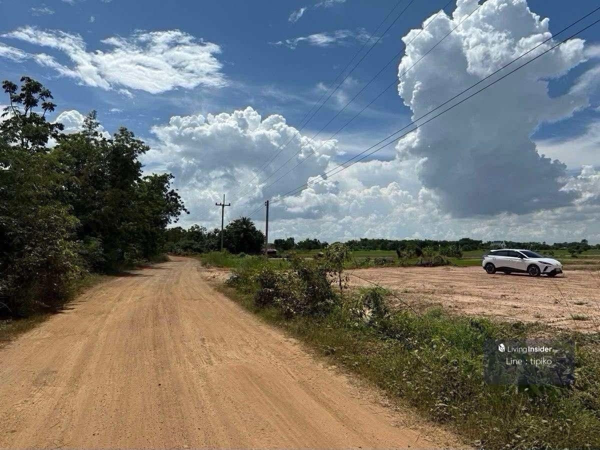 ขายที่ดินสุโขทัย : ขายที่ดิน ต.บ้านกล้วยจ.สุโขทัย ติดถนน ห่างบิ๊กซี10นาที