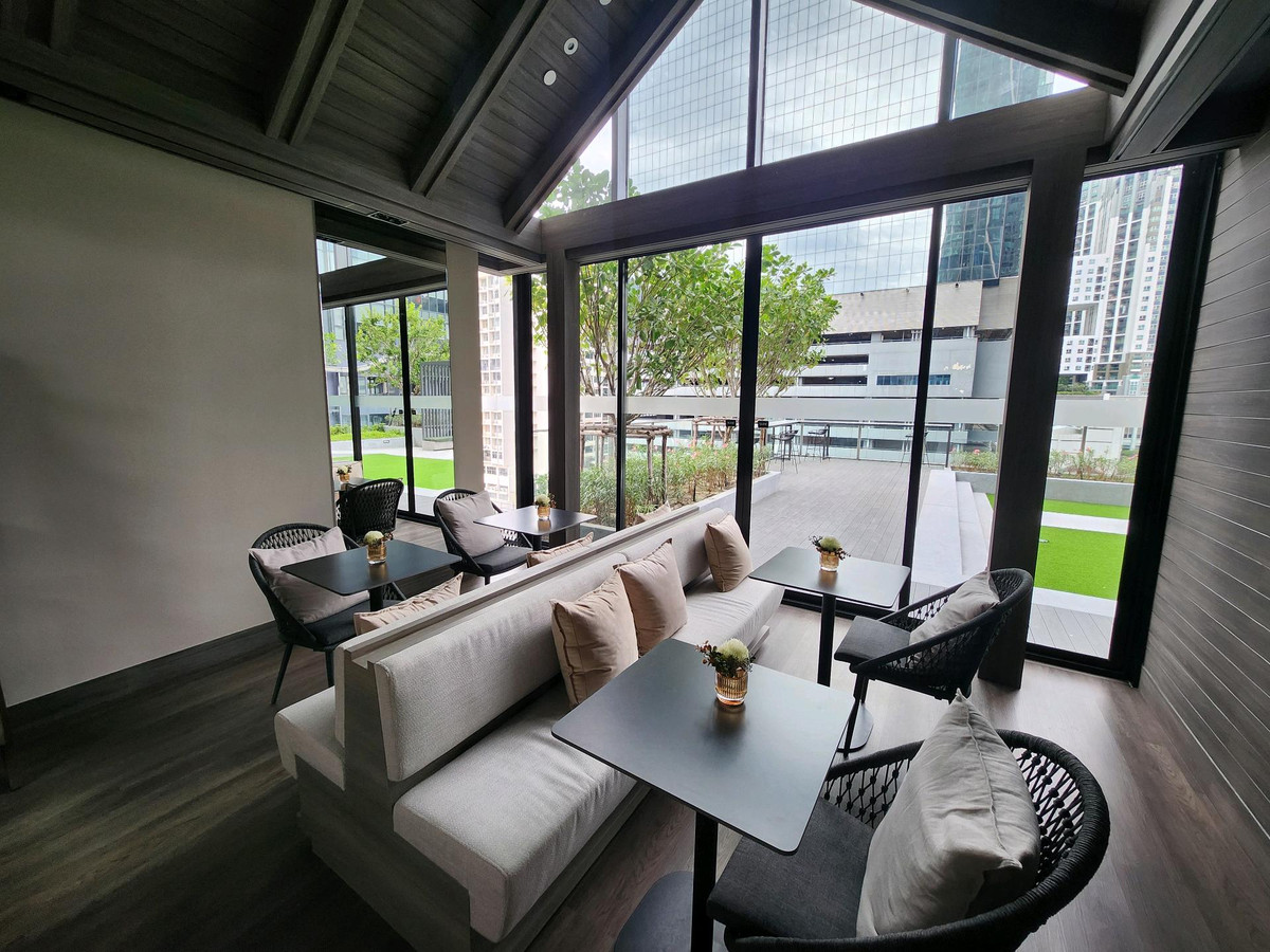 ให้เช่าคอนโดพระราม 9 เพชรบุรีตัดใหม่ RCA : 🔥ให้เช่าด่วน🔥โนเบิล นิว ดิสทริค อาร์ไนน์  เฟอร์นิเจอร์ครบพร้อมเข้าอยู่ MRT พระราม 9 และ Central พระราม 9