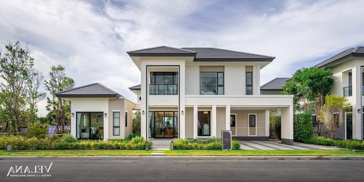 บ้านระยอง : 🔥ขาย/ให้เช่า🔥 บ้านเดี่ยวในสนามกอล์ฟ สไตล์มินิมอลโมเดิร์น พร้อมอยู่