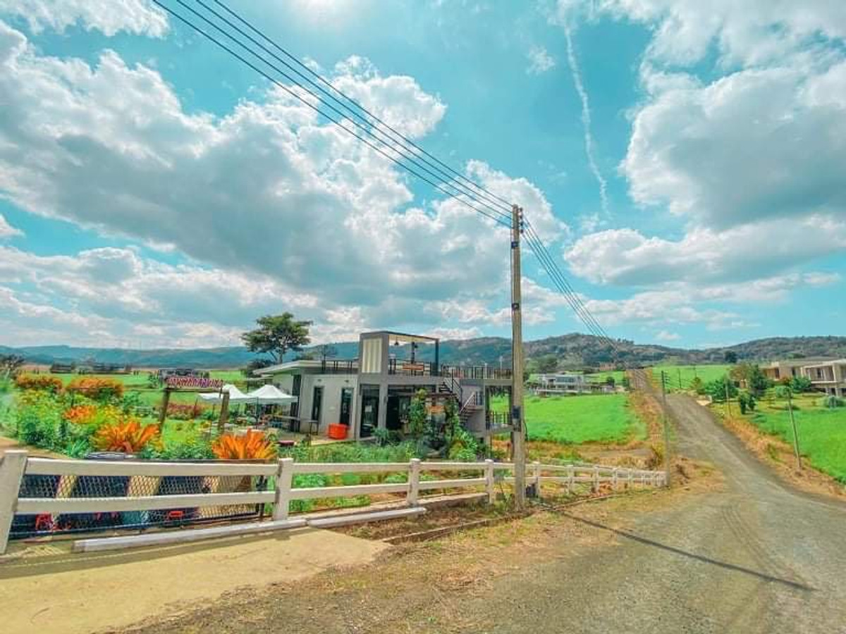 For SaleHotel&Apartment BusinessPhetchabun : ★House for sale with land 1 rai 35 sq m with furniture.  Have a valid Red Garuda title deed, Blizz by Khao Kho Highland Camp Son project.