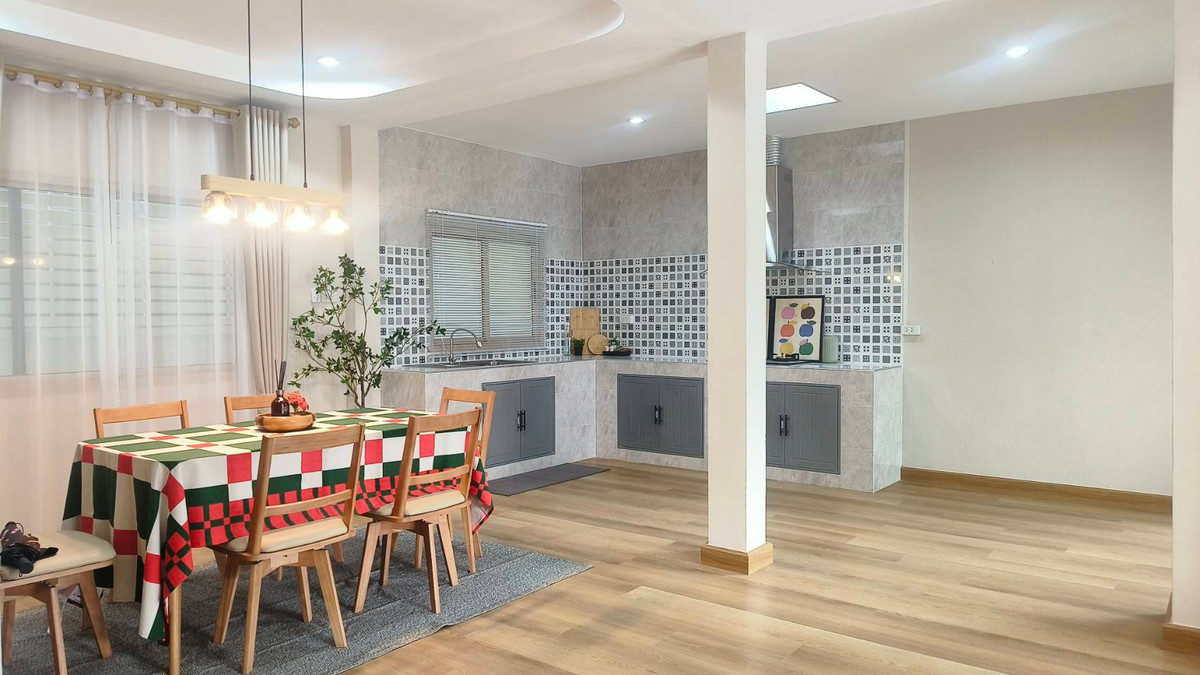 For SaleHouseMin Buri, Romklao : Beautifully renovated 2-story detached house in K.C. 9 Village