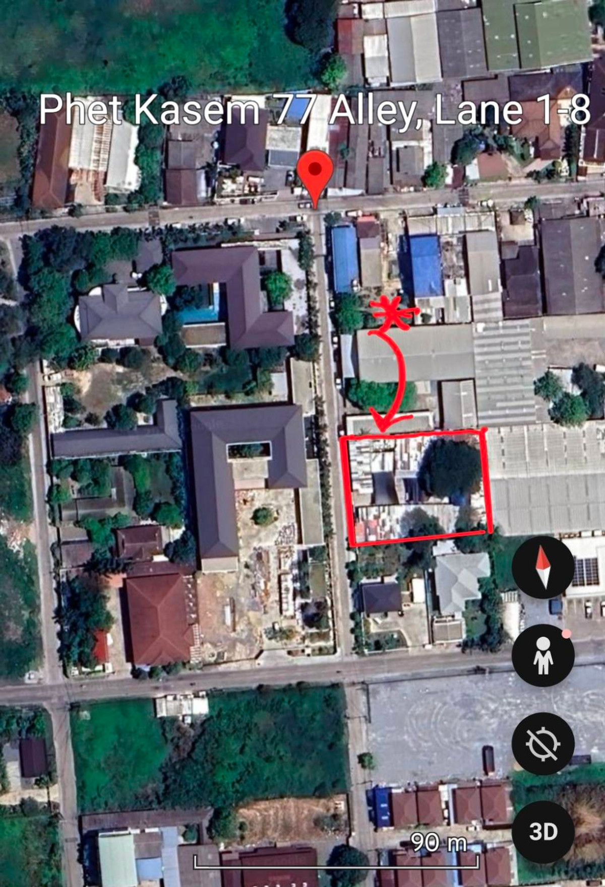 ให้เช่าที่ดินบางแค เพชรเกษม : ให้เช่าที่ดินถมแล้ว ซอยเพชรเกษม 77 (ที่ดินเปล่า)  💰 ราคาเช่า: 20,000 บาท / เดือน  ⚠️ หมายเหตุ: สิ่งปลูกสร้างเดิม ผู้เช่าเก่ากำลังดำเนินการรื้อถอนอยู่