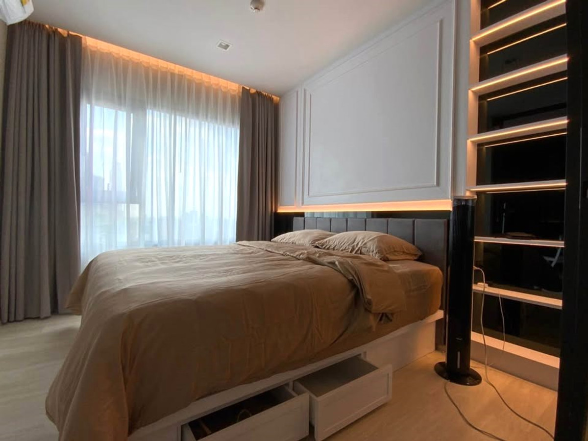 For RentCondoWitthayu, Chidlom, Langsuan, Ploenchit : Life One Wireless Condo for rent : 1 bed plus with dowder room for 35 sqm. on 40th floor With fully furnished and electrical appliances. Just 450 m. to Central embassy Department Store , 800 m. to Central Chidlom Department Store.Best rental only for 29,