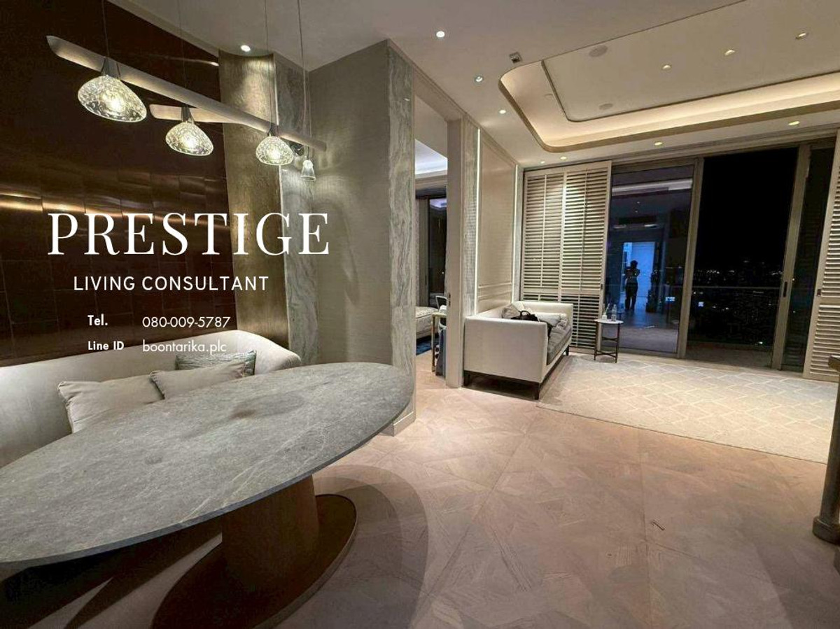 ให้เช่าคอนโดวงเวียนใหญ่ เจริญนคร : 📌For RENT เช่า | The Resedences at Mandarin Oriental - 2BR (112 sqm) 280,000 THB