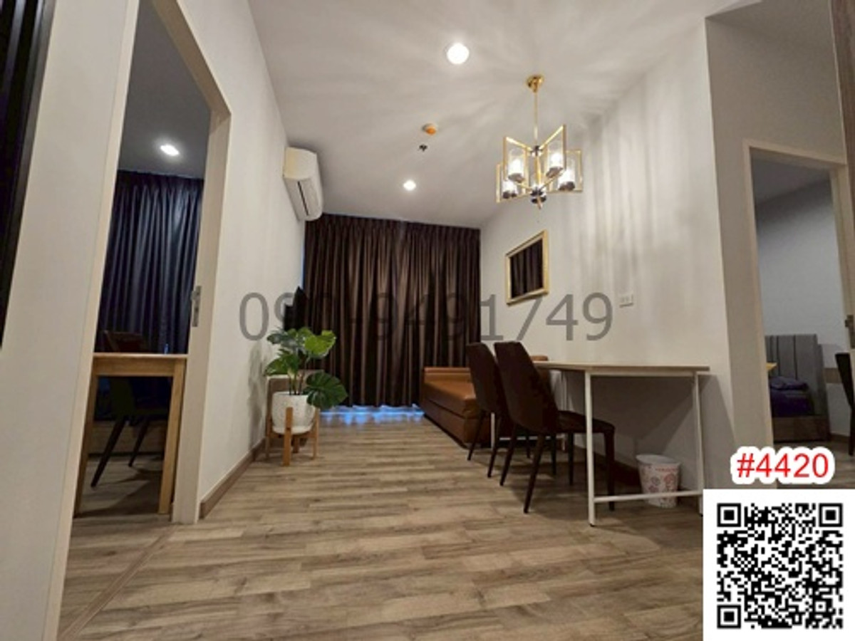 For RentCondoBangna, Bearing, Lasalle : Condo for rent, Niche Mono Sukhumvit-Bearing, 2 bedrooms, near BTS Bearing.