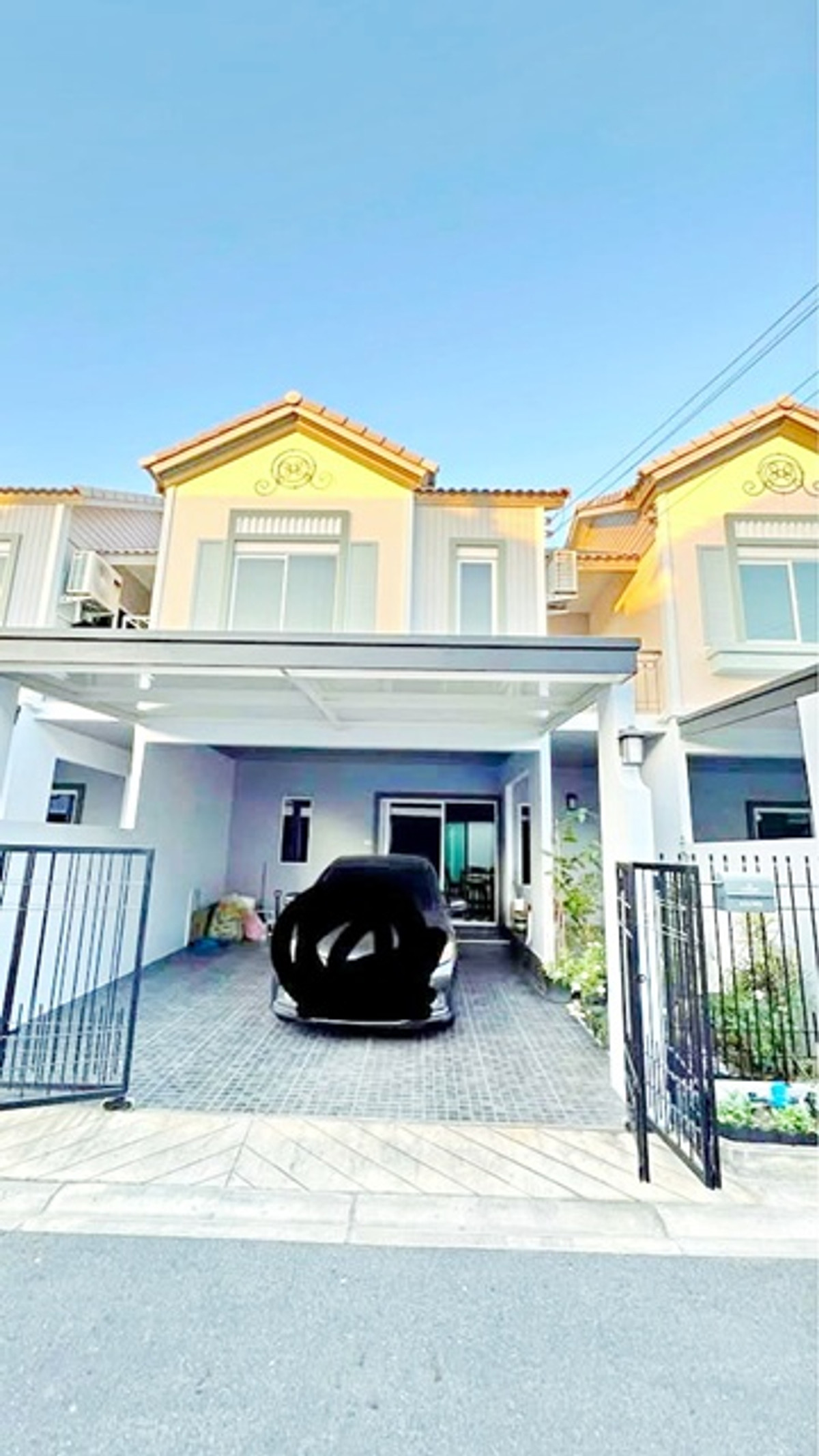 For RentTownhomePattaya, Bangsaen, Chonburi : HuaiKaphi 13-17 Townhome for rent 3bed 3bath Sukhumvit Bang Saen near Chonburi landmarks ready to m