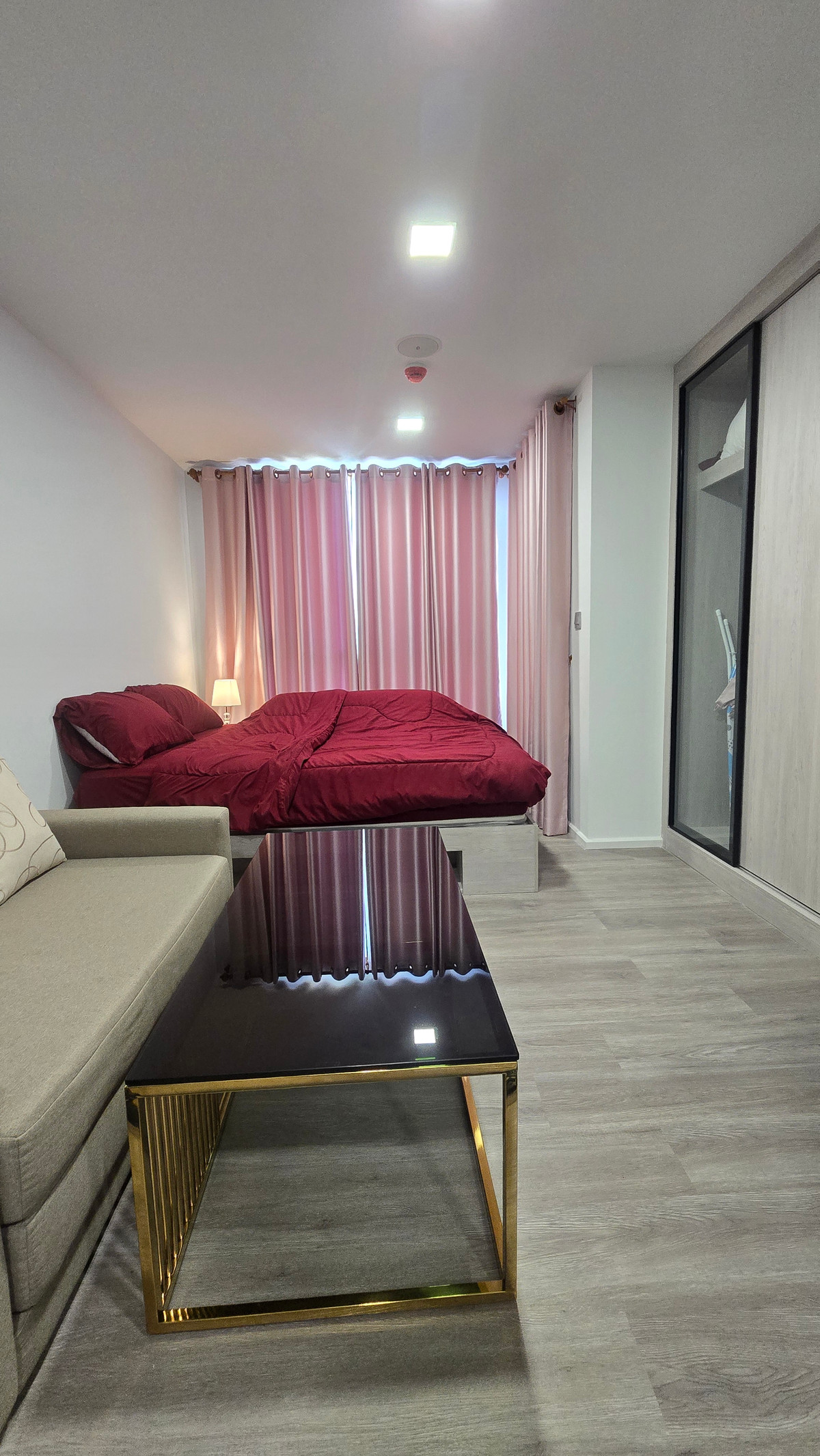 ให้เช่าคอนโดแจ้งวัฒนะ เมืองทอง : แอทโมซ พอร์เทรต ศรีสมาน ให้เช่า 7,500 บาท 💛ตึกC ชั้น 5  วิวสระ 💚ห้องแต่งสวย มีเครื่องใช้ไฟฟ้าครบ 🧡ใกล้กระทรวงกลาโหมศรีสมาน