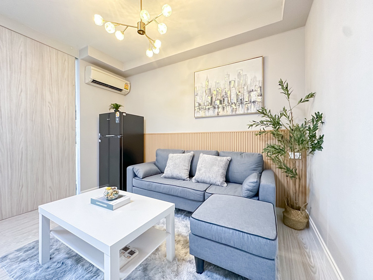 For RentCondoRatchadapisek, Huaikwang, Suttisan : For rent, L Style Condo, beautiful room, newly renovated, Ratchada Huai Khwang area. Pracharat Bamphen18