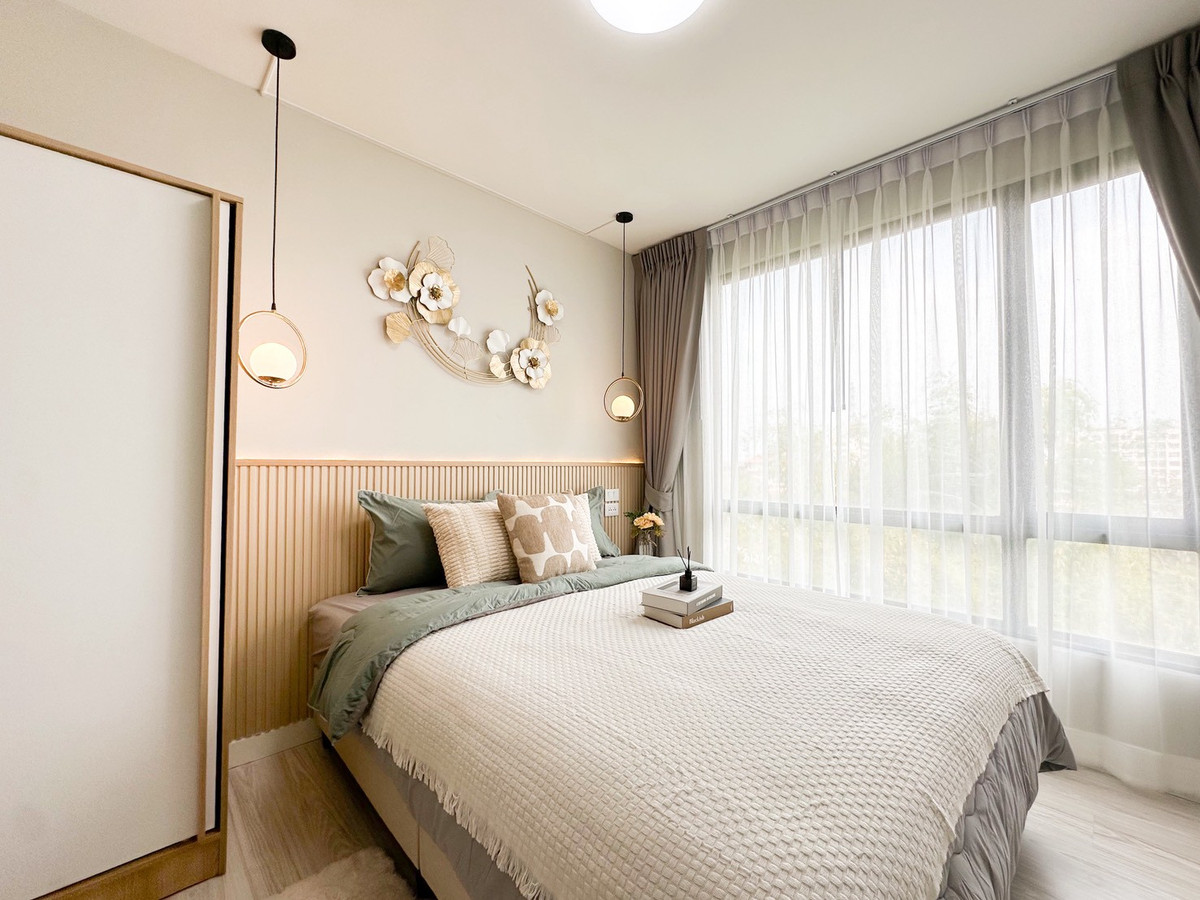 For RentCondoRatchadapisek, Huaikwang, Suttisan : For rent, L Style Condo, beautiful room, newly renovated, Ratchada Huai Khwang area. Pracharat Bamphen18