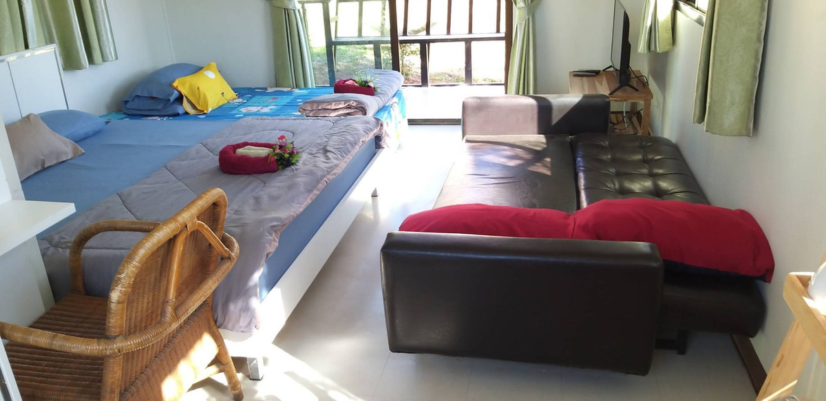 For SaleHotel&Apartment BusinessPhetchabun : ★House for sale with land 1 rai 35 sq m with furniture.  Have a valid Red Garuda title deed, Blizz by Khao Kho Highland Camp Son project.