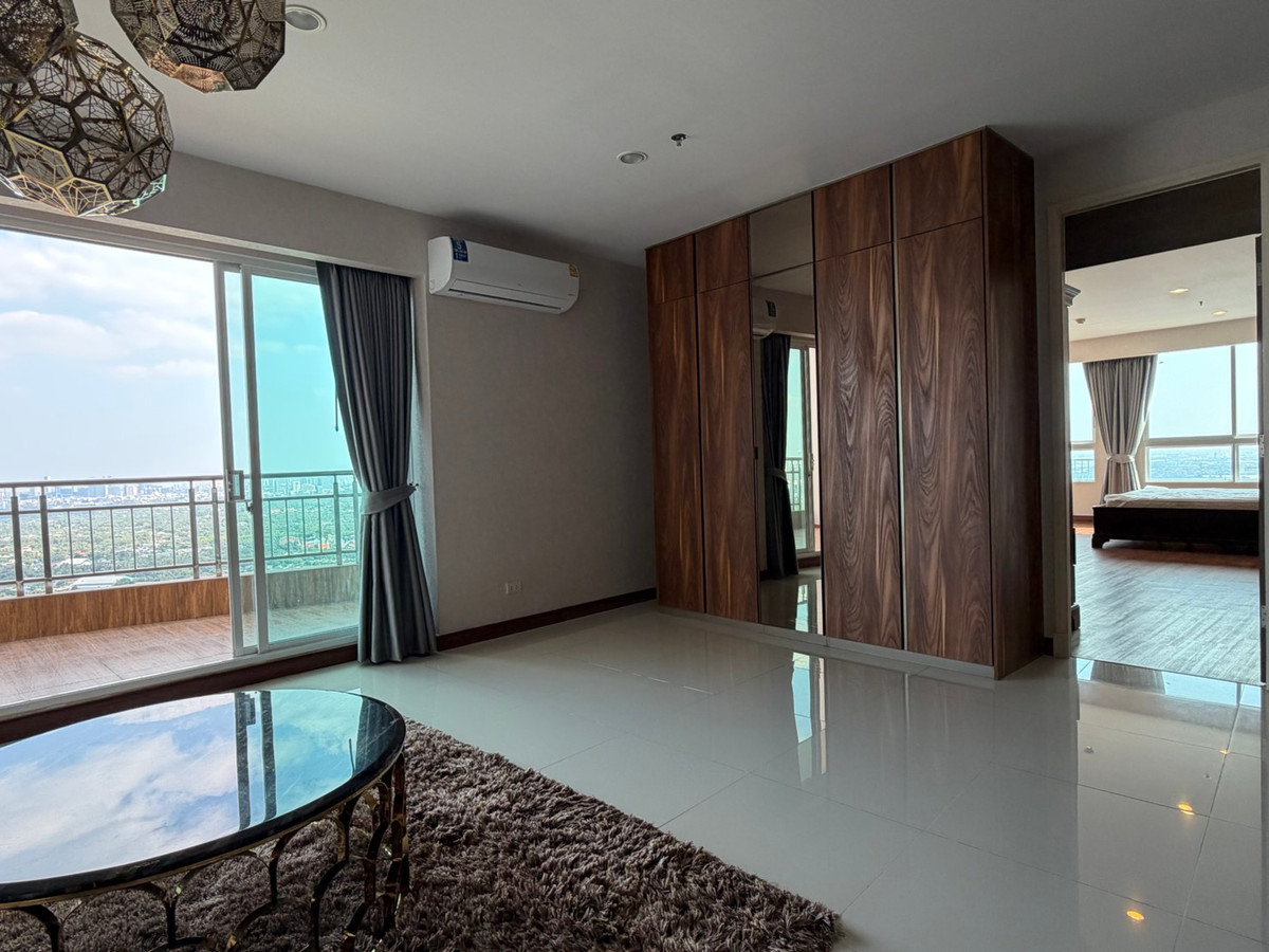 For SaleCondoRama3 (Riverside),Satupadit : For sale/rent Supalai Prima Riva Rama 3 | 3 bedrooms, high floor, river view ________________________________________ Luxury riverfront condo Supalai Prima Riva Rama 3, 42nd floor, area 256 sq m., 3 bedrooms, 5 bathrooms, maids room, panoramic Chao Phraya