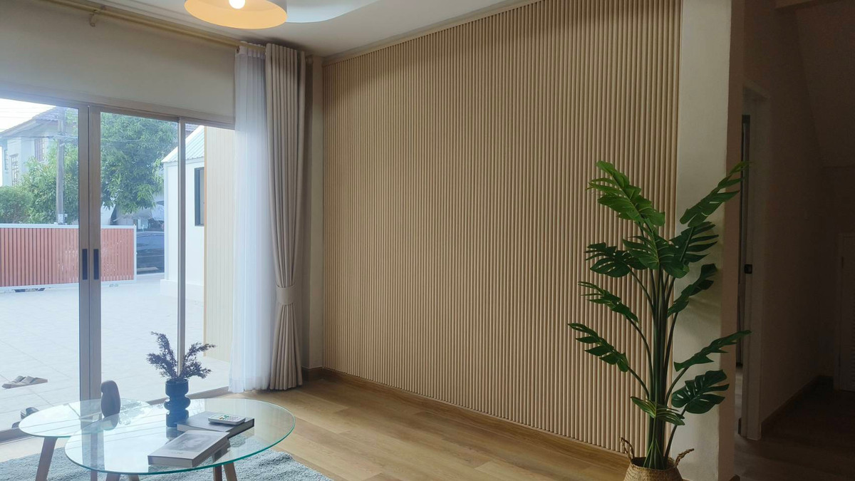 For SaleHouseMin Buri, Romklao : Beautifully renovated 2-story detached house in K.C. 9 Village