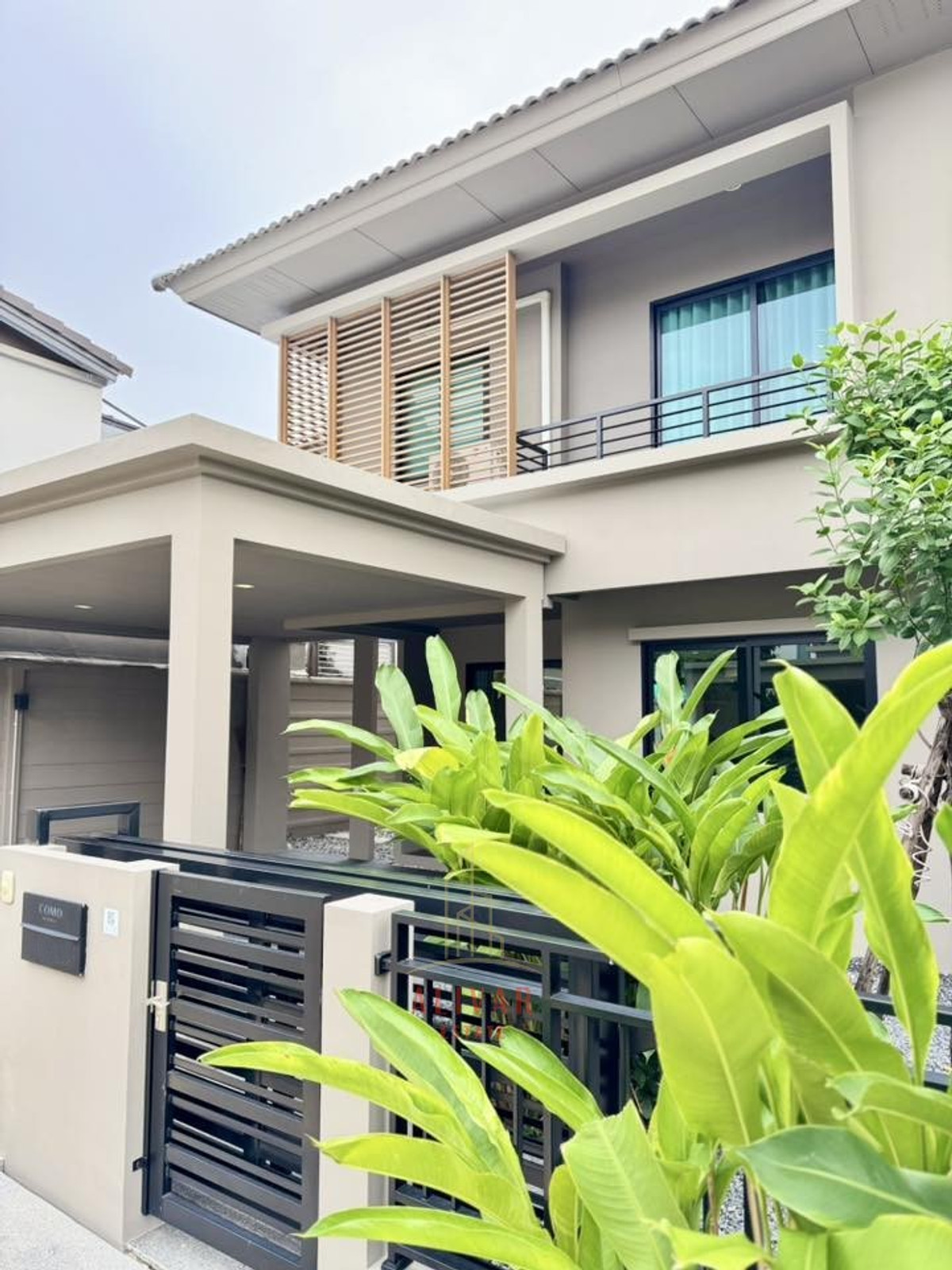 ให้เช่าบ้านบางนา แบริ่ง ลาซาล : RH015326 ให้เช่า บ้านเดี่ยว 2ชั้น 3 ห้องนอน at Areeya Como Botanica Bangna near Mega bangna