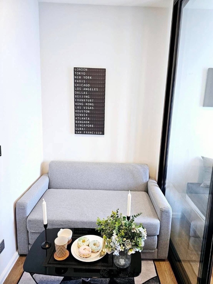 ให้เช่าคอนโดอ่อนนุช อุดมสุข : 🔥ให้เช่าด่วน 🔥Modiz Sukhumvit 50 (High Rise) ห้องขนาดกะทัดรัด เหมาะสำหรับคนเมืองที่อยู่คนเดียว เฟอร์นิเจอร์ - เครื่องใช้ไฟฟ้าครบ เดินทางสะดวก❗