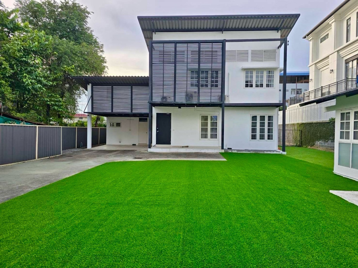 ให้เช่าบ้านเลียบทางด่วนรามอินทรา : 🏡 ให้เช่าบ้านเดี่ยว 2 ชั้น ใกล้รถไฟฟ้าสายสีชมพู
