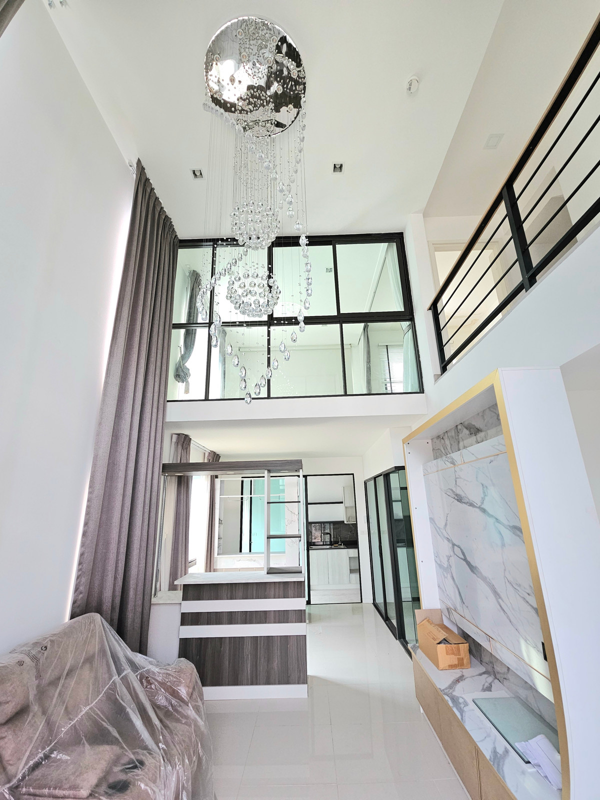 For SaleTownhomeNawamin, Ramindra : Corner townhome for sale, Pruksa Ville, Phahonyothin Ramintra (30.5 sq m.), near BTS Sai Yut.