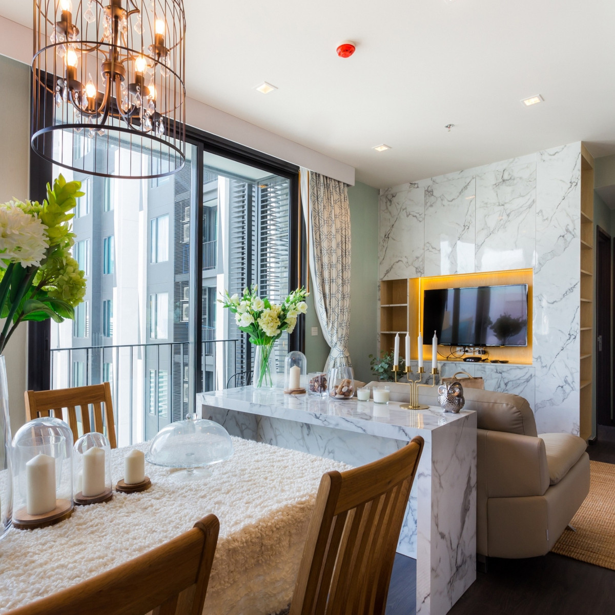 คอนโดสุขุมวิท อโศก ทองหล่อ : The Edge sukhumvit 23 for rent 62.92 sqm 2 beds 2 baths 60,000 per month for sale 16.5 MB